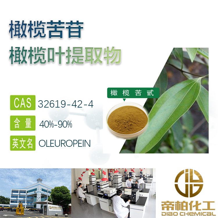 80%橄榄苦苷原料 2619-42-4橄榄苦甙库存 橄榄叶提取物