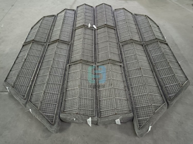 波浪式丝网除沫器