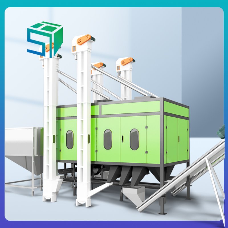 各类密度浮选法混杂塑料筛分