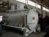 双室卧式高压高流率气淬真空炉