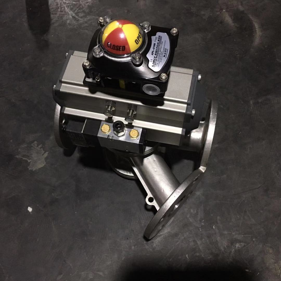 柱塞式三通换向阀