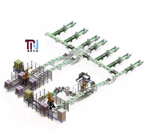 全自动定量包装机流水线