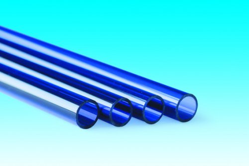 蓝色石英管