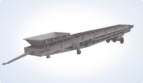 移动式散粮伸缩胶带输送机