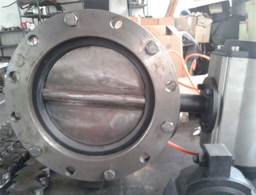 非接触式充气密封蝶阀