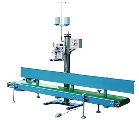 缝包机加输送带