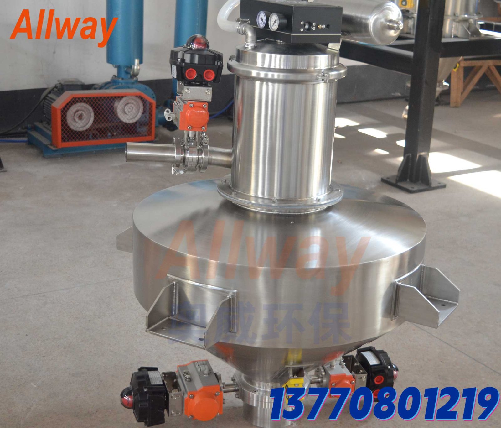 AW-320QDEC 气动式真空上料机 连续高效负压输送