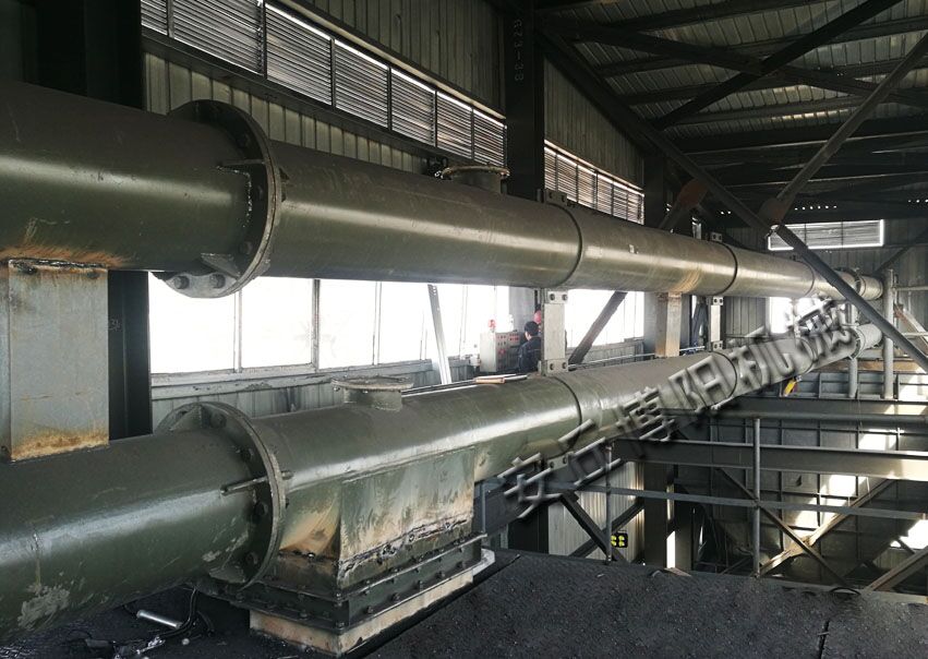 生产石灰石链管输送站 无尘管链输送机稳定可靠