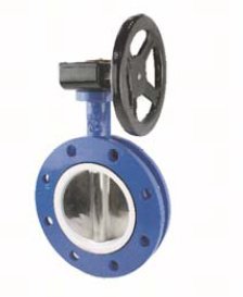 U型蝶阀 涡轮蝶阀  手动蝶阀