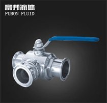 卫生级快装三通球阀Q84F-16P