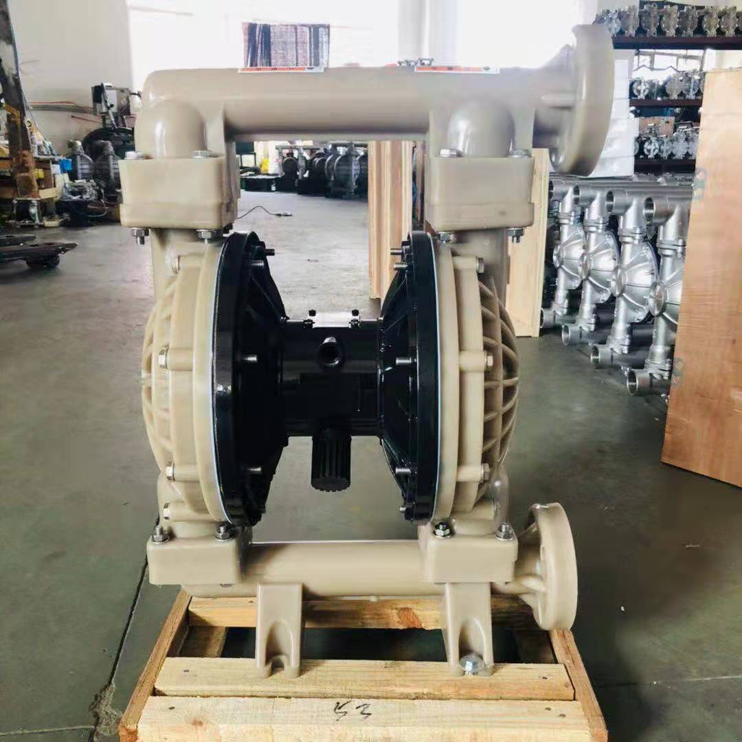 耐腐蚀PVDF氟塑料气动隔膜泵