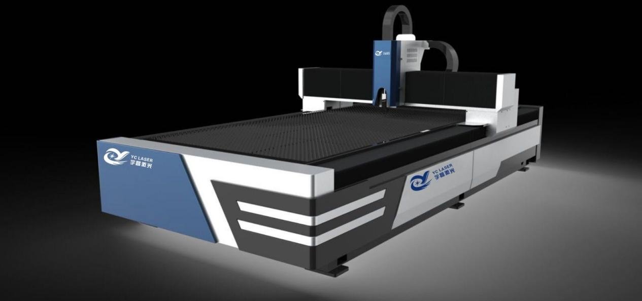 YCLF3015D系列单台面光纤激光切割机