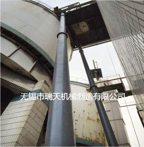 氧化镍管链提升机 90度转弯管链输送机供货