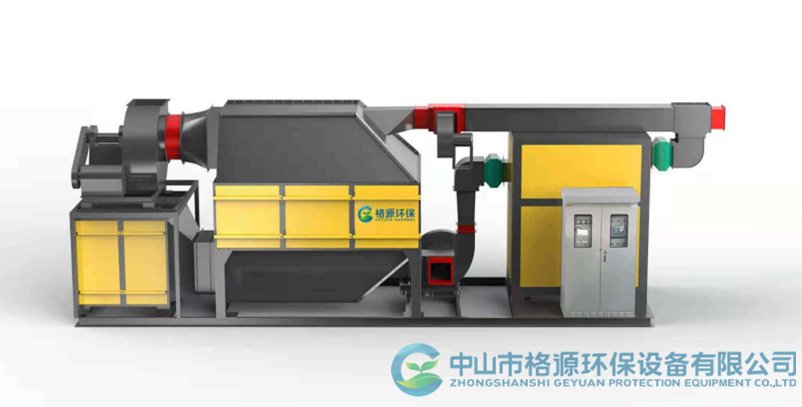 活性炭吸附浓缩催化燃烧一体机