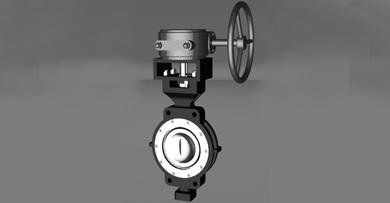 双偏心蝶阀对夹系列