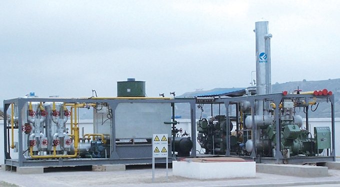 天然气轻烃回收装置