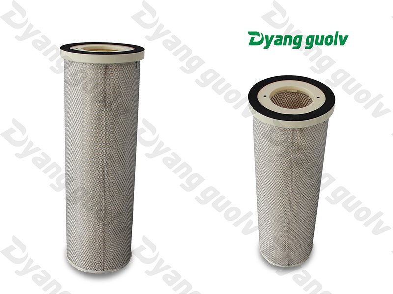 塑料盖快拆式HV木浆纸滤筒