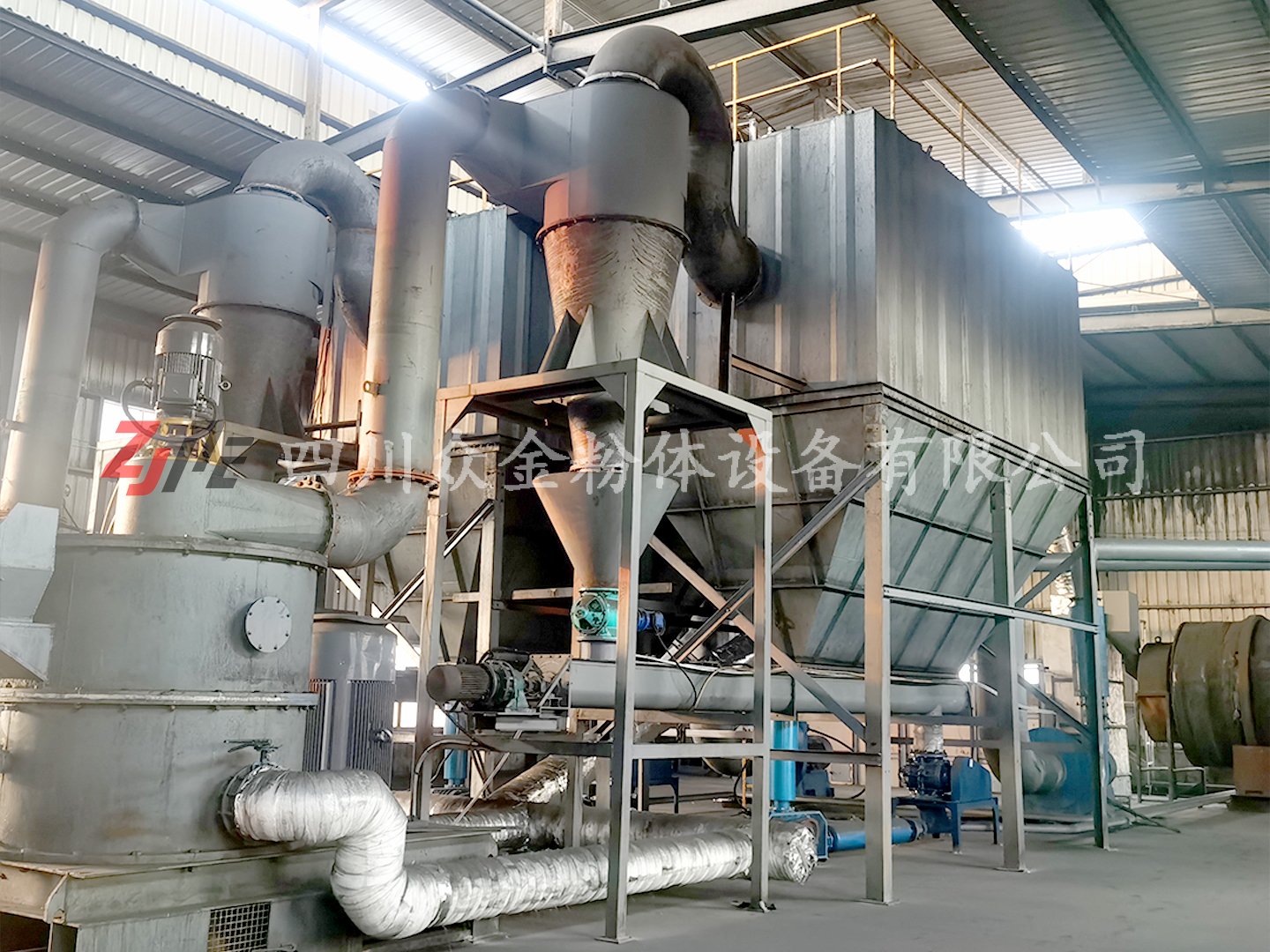 石油焦、沥青专用分级式冲击磨超微粉碎电池材料粉碎机