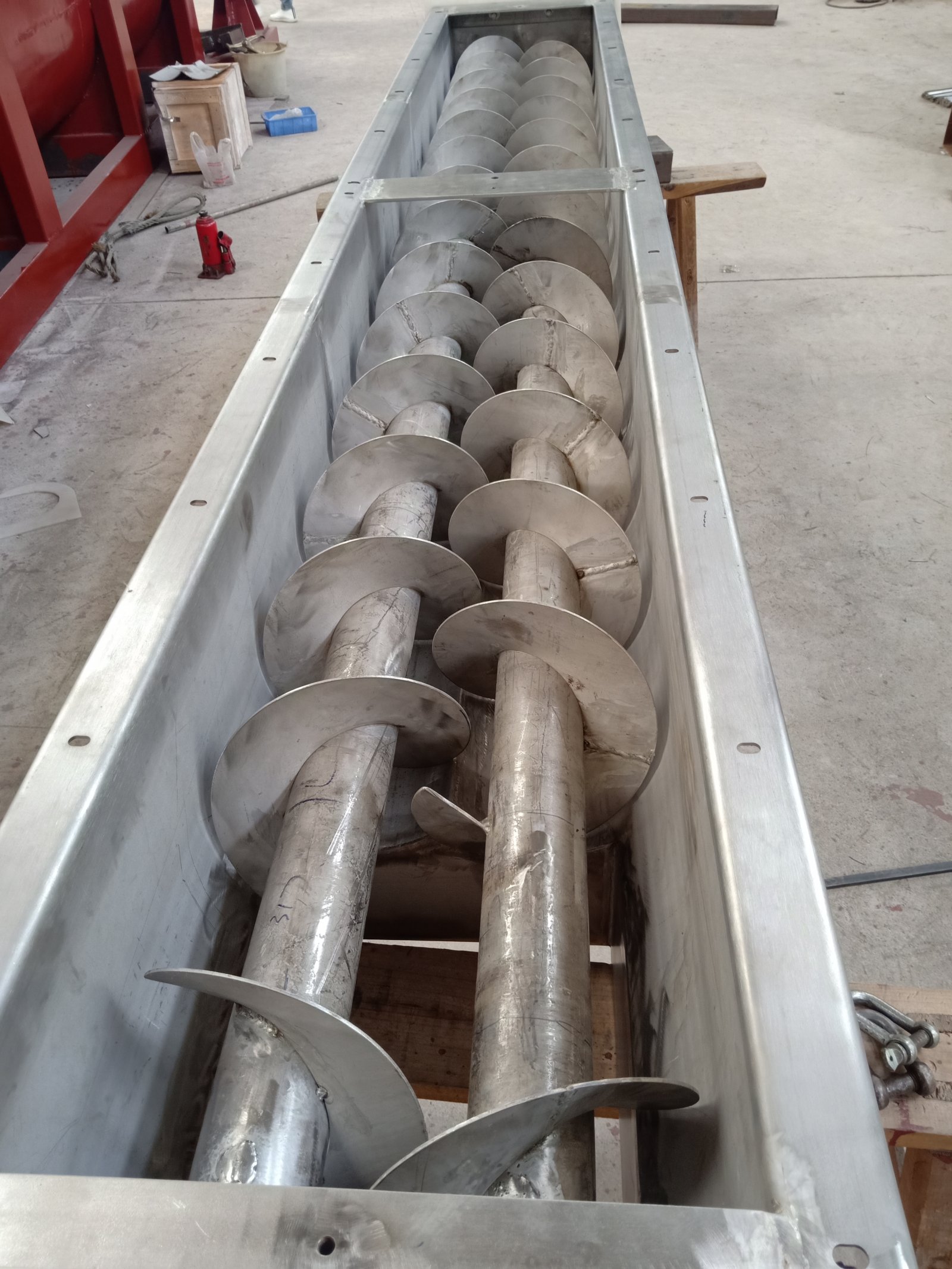 双轴螺旋输送机