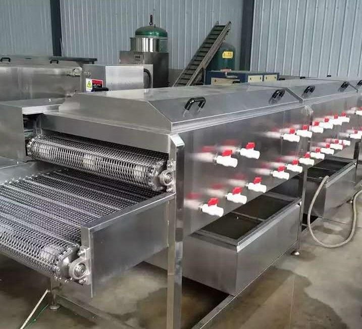 不锈钢网带烘干输送机