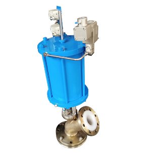 上、下展式放料阀