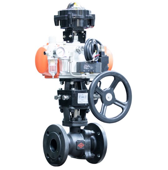 模锻双向硬密封气动球阀