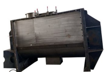 卧式双螺带混合机