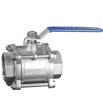 三片式内螺纹球阀