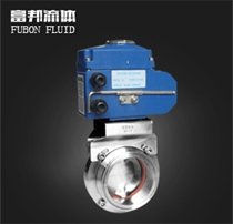 卫生级电动快装蝶阀D981X-10P