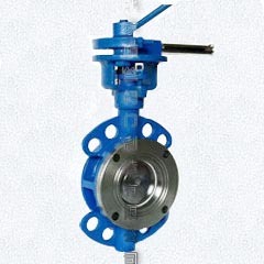 D73F对夹式四氟密封蝶阀