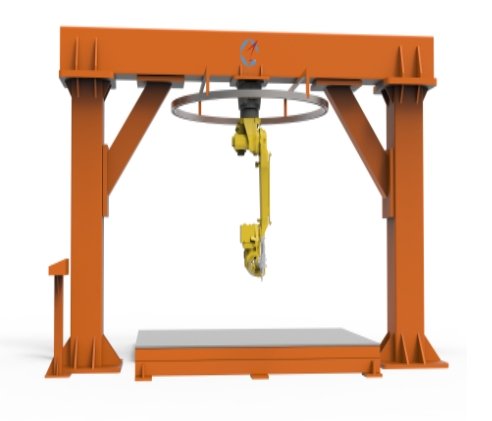 三维机器人激光切割系统