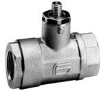 二通高压气动黄铜缩径球阀