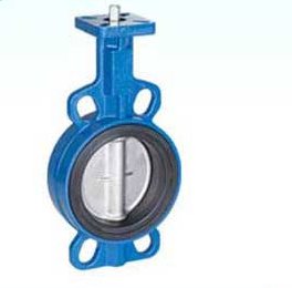 无头软密封对夹式蝶阀