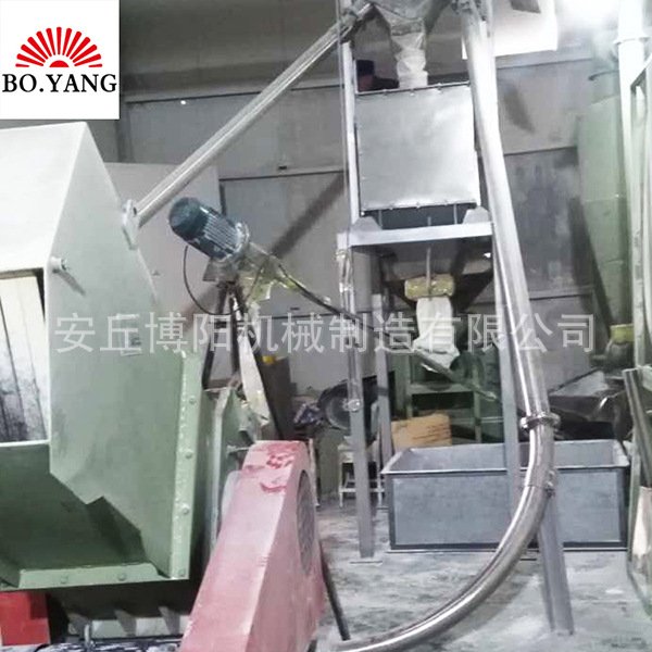 管链式粉体输送机和气力输送这两种输送方式