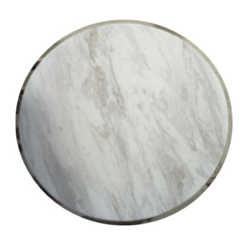 爵士白大理石圆形台面板