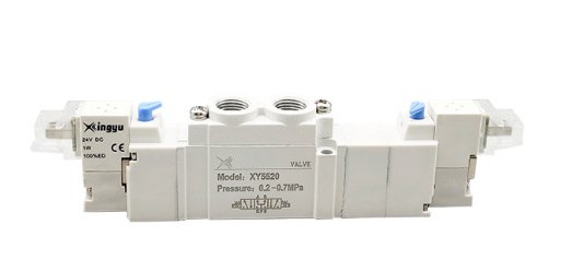 5系列三位五通低功耗中压电磁阀