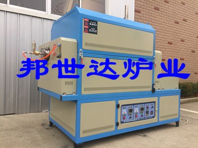 1200°C高温真空管式炉，粉末冶金烧结双管管式炉
