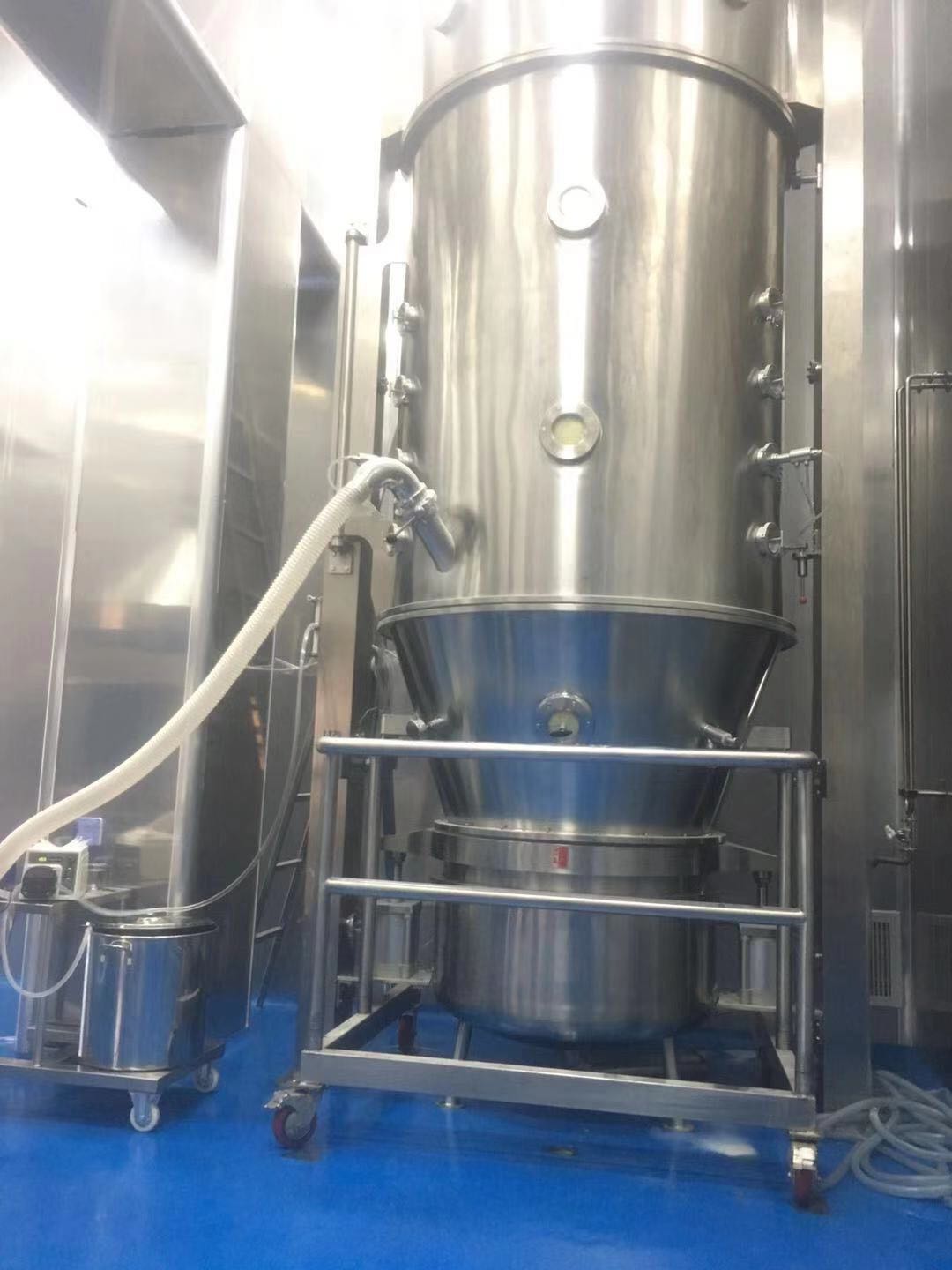 甲鱼粉、鱼鳞粉速溶颗粒流化床制粒机