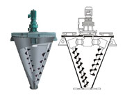 SLH 系列双锥形螺旋混合机