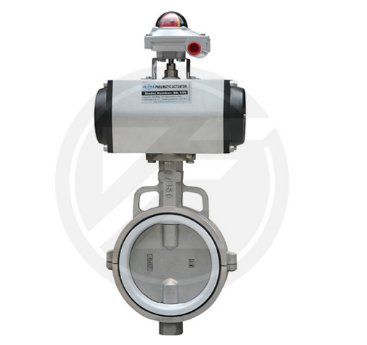 D671F中线气动四氟蝶阀