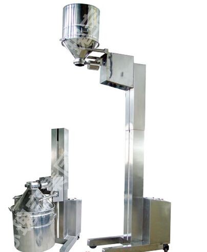 移动伸缩提升加料机