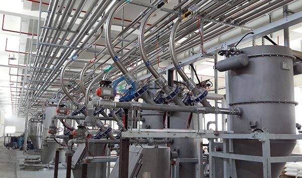 负压稀相气力输送