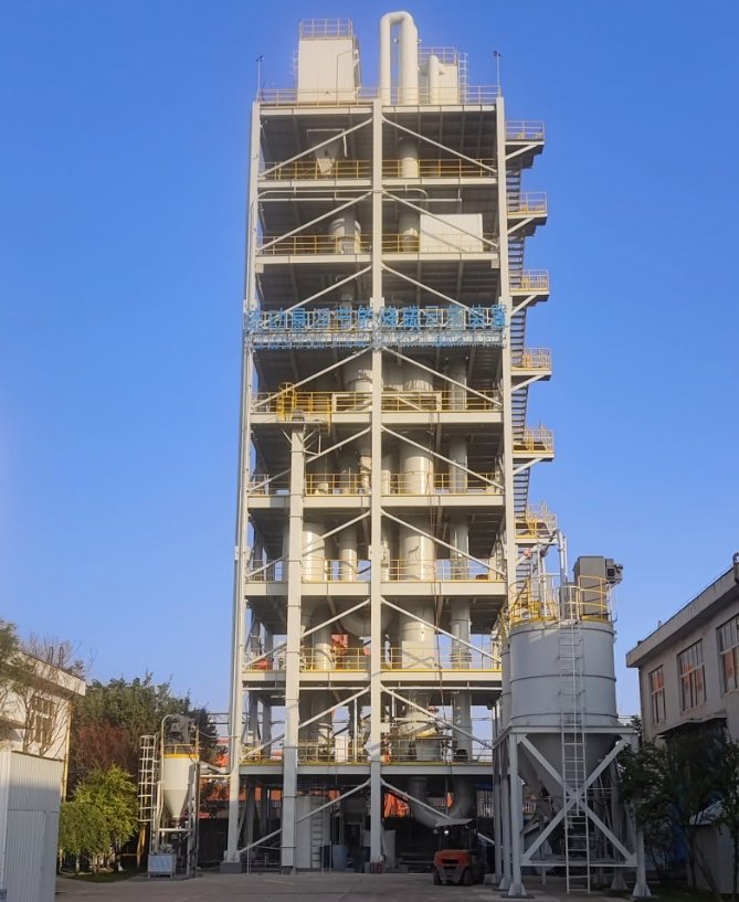 流动悬浮烘干焙烧装置