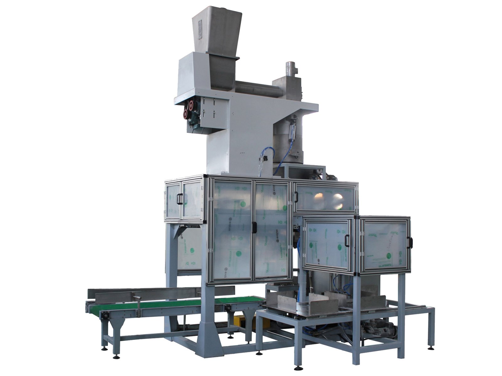 全自动(粉料)挑袋式包装机组