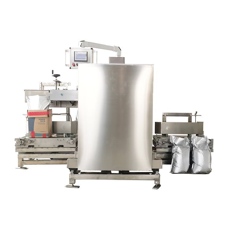 25kg纳米粉末箱式大袋真空包装机全自动真空封口机