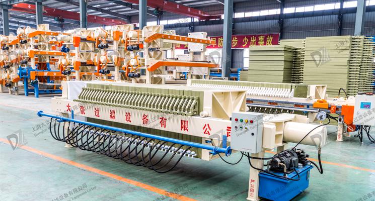 程控自动高压隔膜压滤机