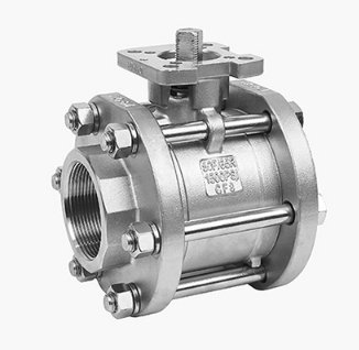 三片式高压球阀