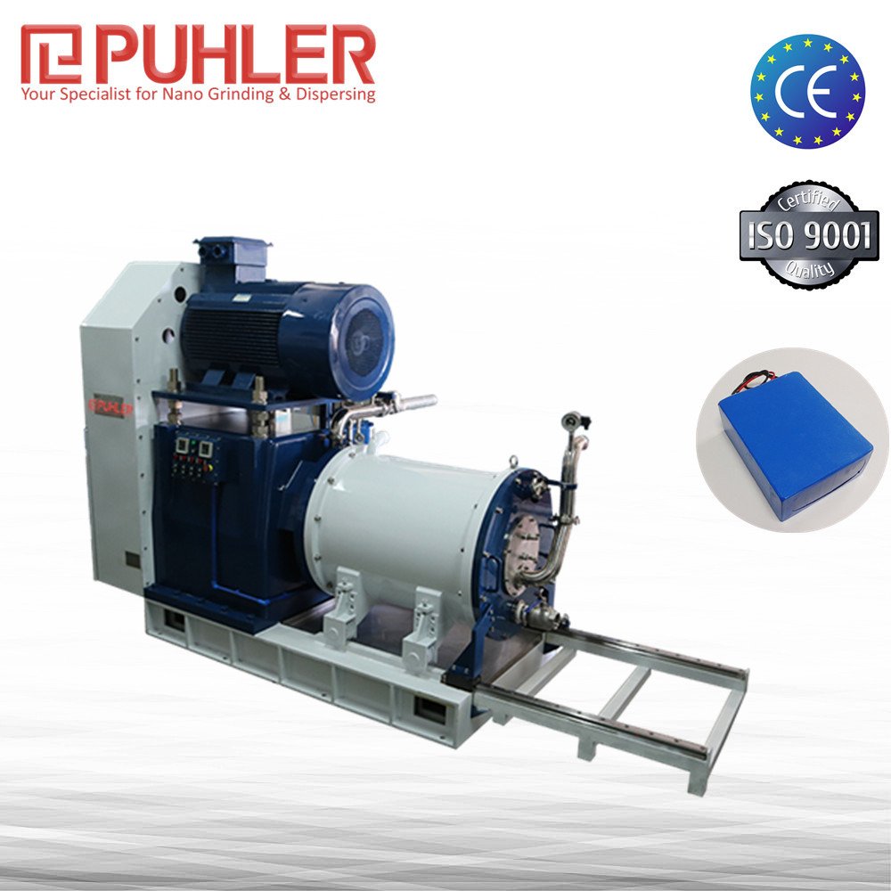 磷酸铁锂卧式砂磨机操作过程