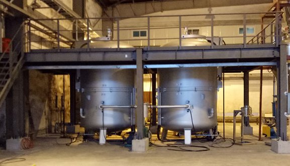 大型立式高温石墨化炉