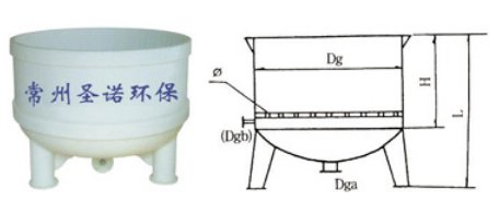 聚丙烯真空过滤槽（抽滤槽）